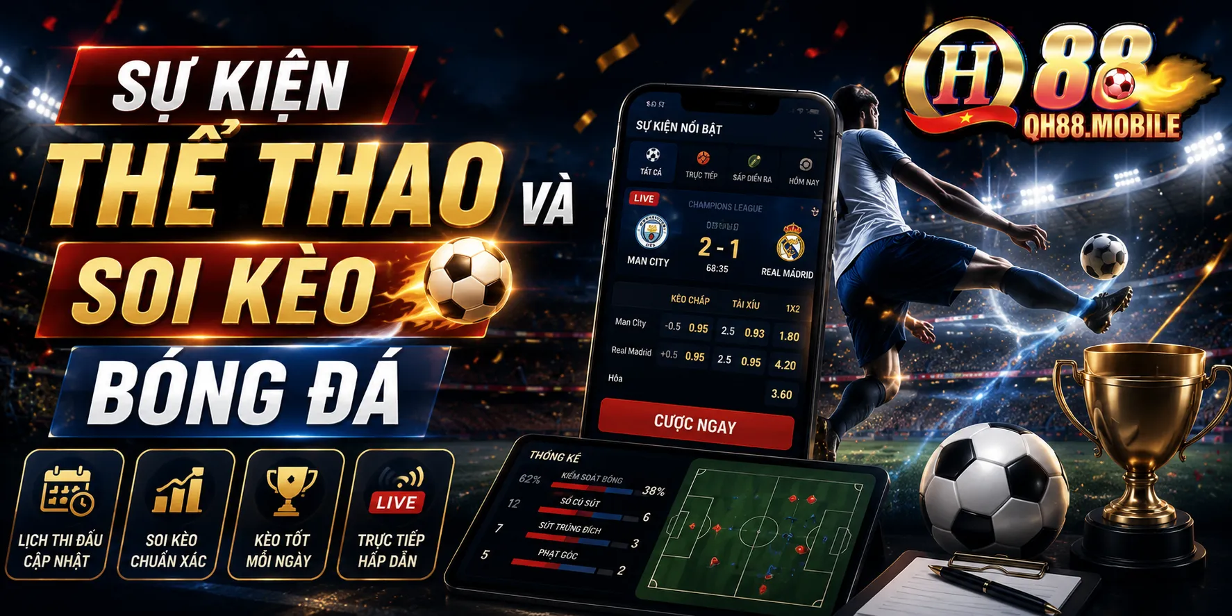 Sự Kiện Thể Thao Và Soi Kèo Bóng Đá